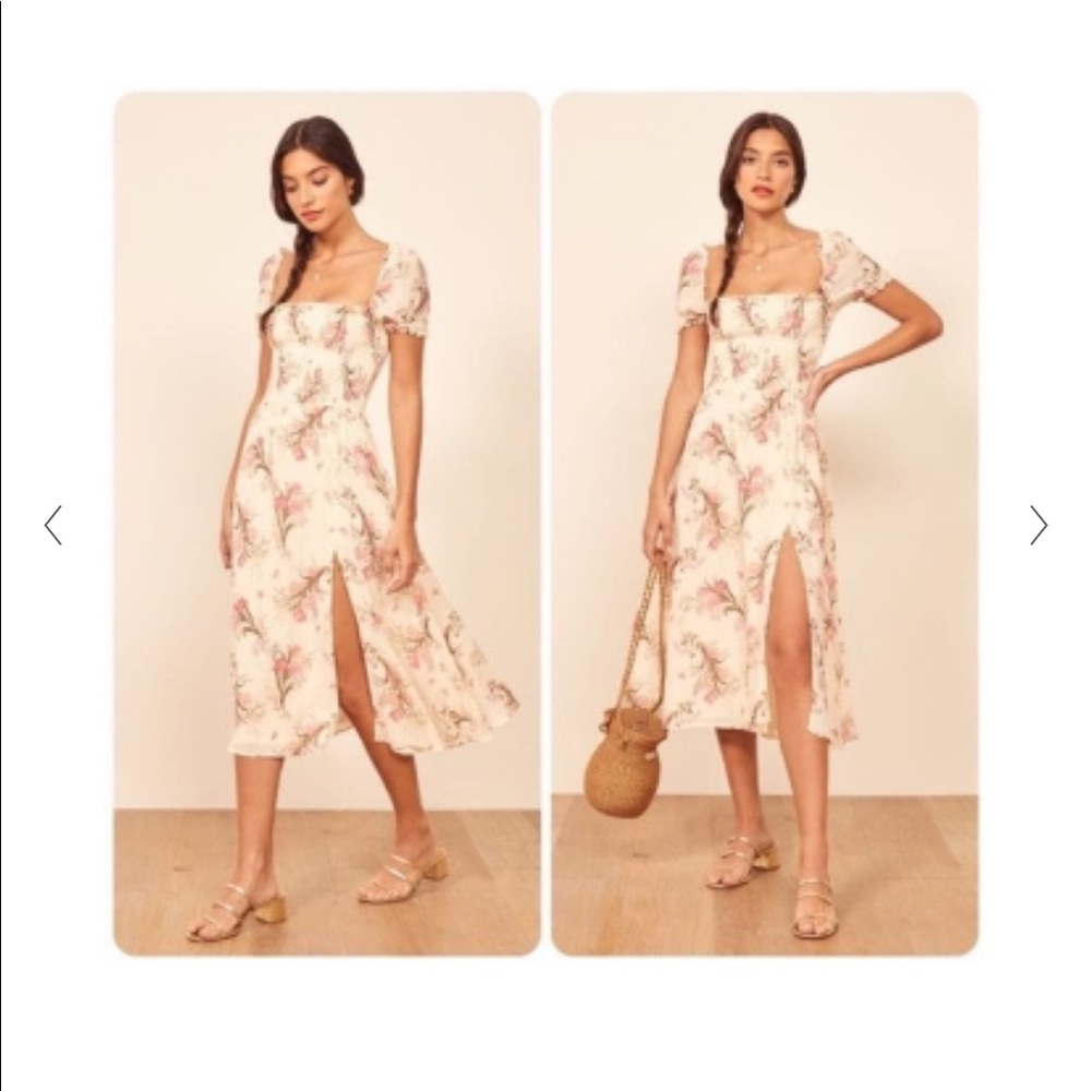 Reformation Inca Dress Floral Midi dress